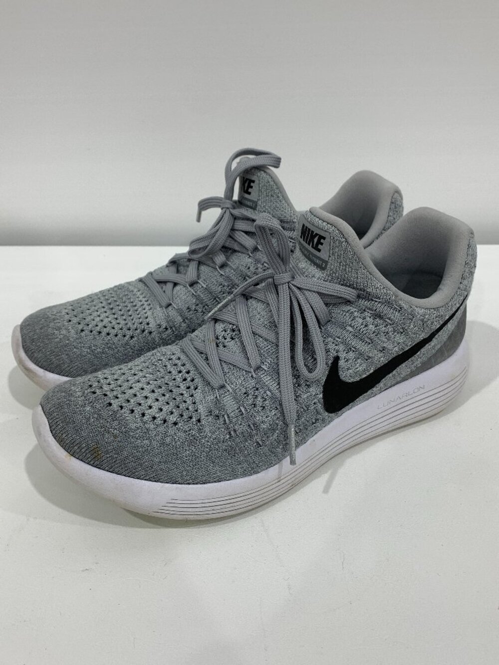 Nike Lunarepic Low Flyknit 2 Running Shoes - Heather Gray